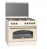 Газ. плита с электрической духовкой SMILE SM9GER300 беж (5-конф, ретро,ст.кр,чугун,подсв) фото 42166