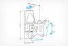 Подставка под TV HOLDER  LCDS-5003 фото 3096