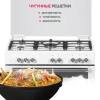 Газ.плита 4-х горел. SIMFER F96MW52001 белый,90см( газ.-эл) фото 50705