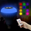 Светильник музыкальный ШАРИК BLUETOOTH S-532 MUSIC BULB с переходником фото 37474