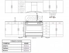 Газ.плита 4-х горел. SIMFER F96MW52001 белый,90см( газ.-эл) фото 50707