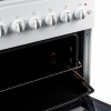 Газ.плита комб SMILE SM6GE161 белый (г/к, стекл.кр, чугун, подсв., роз фото 50744