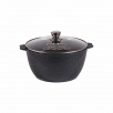 Кастрюля а/п Мечта Гранит Black, 3л с крышкой 43802