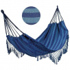Гамак полотняный Ecos Hammock Ham-18 с бахромой, сумкой для хранения и переноски, 200х120 см
