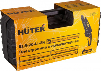 Пила акк. HUTER ELS-20-Li-2K 2 аккум. 70/10/23 фото 44072