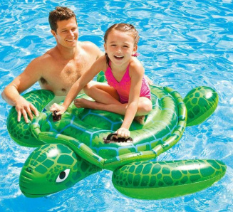Плотик INTEX "Маленькая морская черепашка" 150х127см от 3 лет 57524 фото 31790