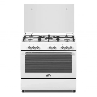 Газ.плита 4-х горел. SIMFER F96MW52001 белый,90см( газ.-эл) фото 50700