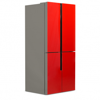 Холодильник CENTEK CT-1750 NF Red INVERTER NF (434л/154л/280л) фото 48034