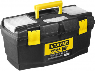 Ящик пластиковый для инструментов 19" STAYER "STANDARD" (38105-18_z03) фото 24936