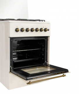 Газ. плита с электрической духовкой SMILE SM6GER200 беж фото 42150