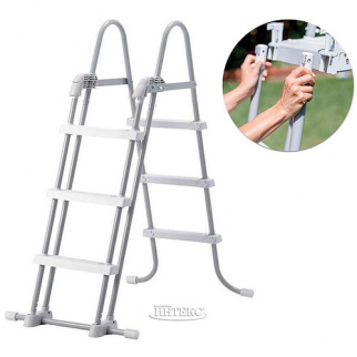 Лестница для бассейнов INTEX 122см 28076 фото 34886