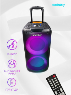 Акустика (колонка) Smartbuy 2.0 W1/100W/MP3/FM/бесп.микр/ПДУ SBS-5210 фото 36400