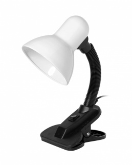 Светильник настольный SMARTBUY Е27 (SBL-DeskL01-White) на прищепке фото 40521