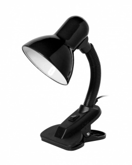 Светильник настольный SMARTBUY Е27 (SBL-DeskL01-Black) на прищепке фото 40529
