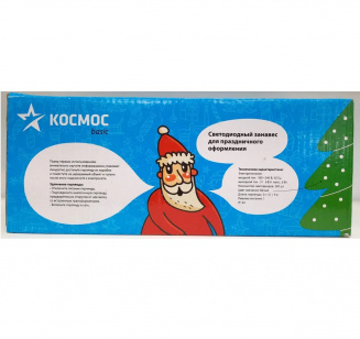 Гирлянда уличная 300LED Сеть 2x1.5м KOC_NET300_WW_IP (523352) фото 42877