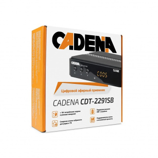 Ресивер цифр. эфирный CADENA CDT-2291SB фото 39856
