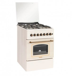 Газ. плита с электрической духовкой SMILE SM6GER200 беж фото 42146