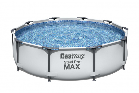 Бассейн каркасный Bestway Steel Pro Max 305х76см 4678л 56408, фильтр-насо, картридж (тип I)