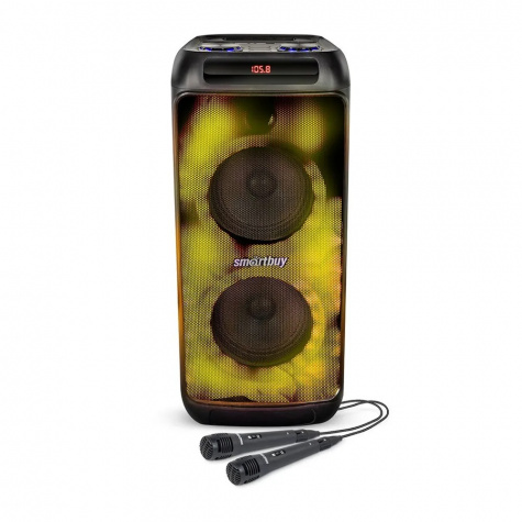 Акустическая система (колонка) Smartbuy 2.1 Flamer, 60Вт, Bluetooth, MP3, FM-радио, караоке Smartbuy