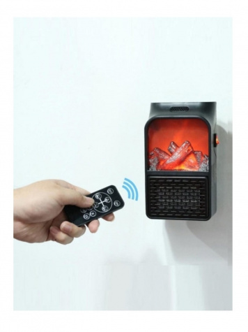 Обогреватель керамический Flame Heater 1000 Вт (в розетку)