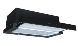 Вытяжка кух.MACBI MTF60-3 Black 800м/3, черн.стекло, акрил.планка