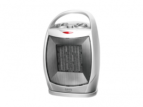 Тепловентилятор керамический ОАЗИС КS-15 R (настольный) 