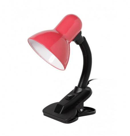 Светильник настольный SMARTBUY Е27 (SBL-DeskL01-Pink) на прищепке