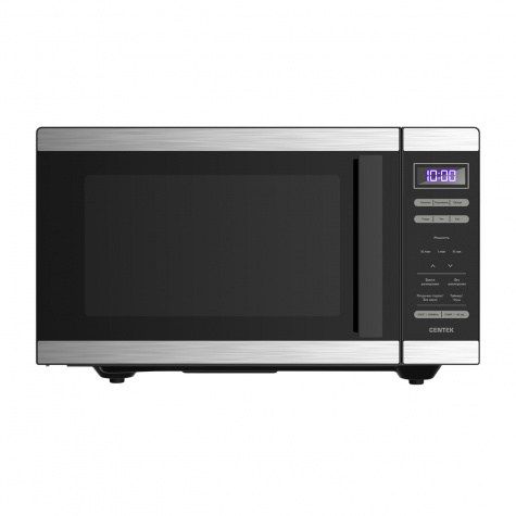 Микроволновая  печь CENTEK CT-1566 чер/сталь (20л)