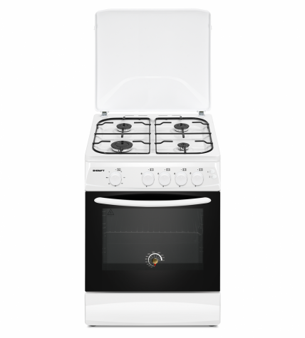 Газ.плита 4-х горел. KRAFT KF-FSK6403AGW