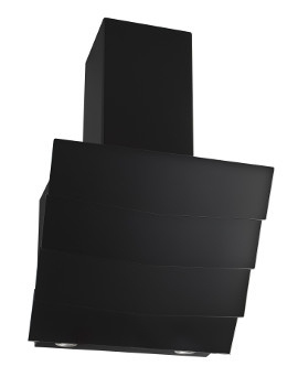 Вытяжка кух.MACBI MGF60TL black glass, чёрное стекло, 4 каскад